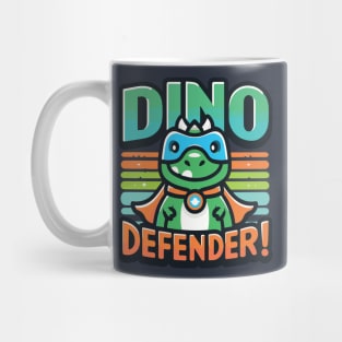 Kawaii Dino Dinousaur Superhero Super Hero Tribute - anime cute cat japanese kawaii food kawaii animals children gift idea kids kid gift idea Mug